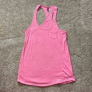 Pink Under Armour tank top